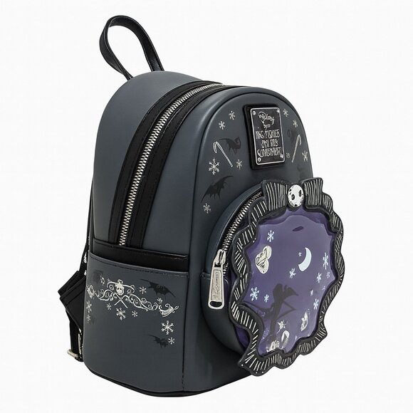 🎄 Loungefly Disney Nightmare Before Christmas Holiday Mini Backpack – NWT 🎄 - Picture 2 of 6
